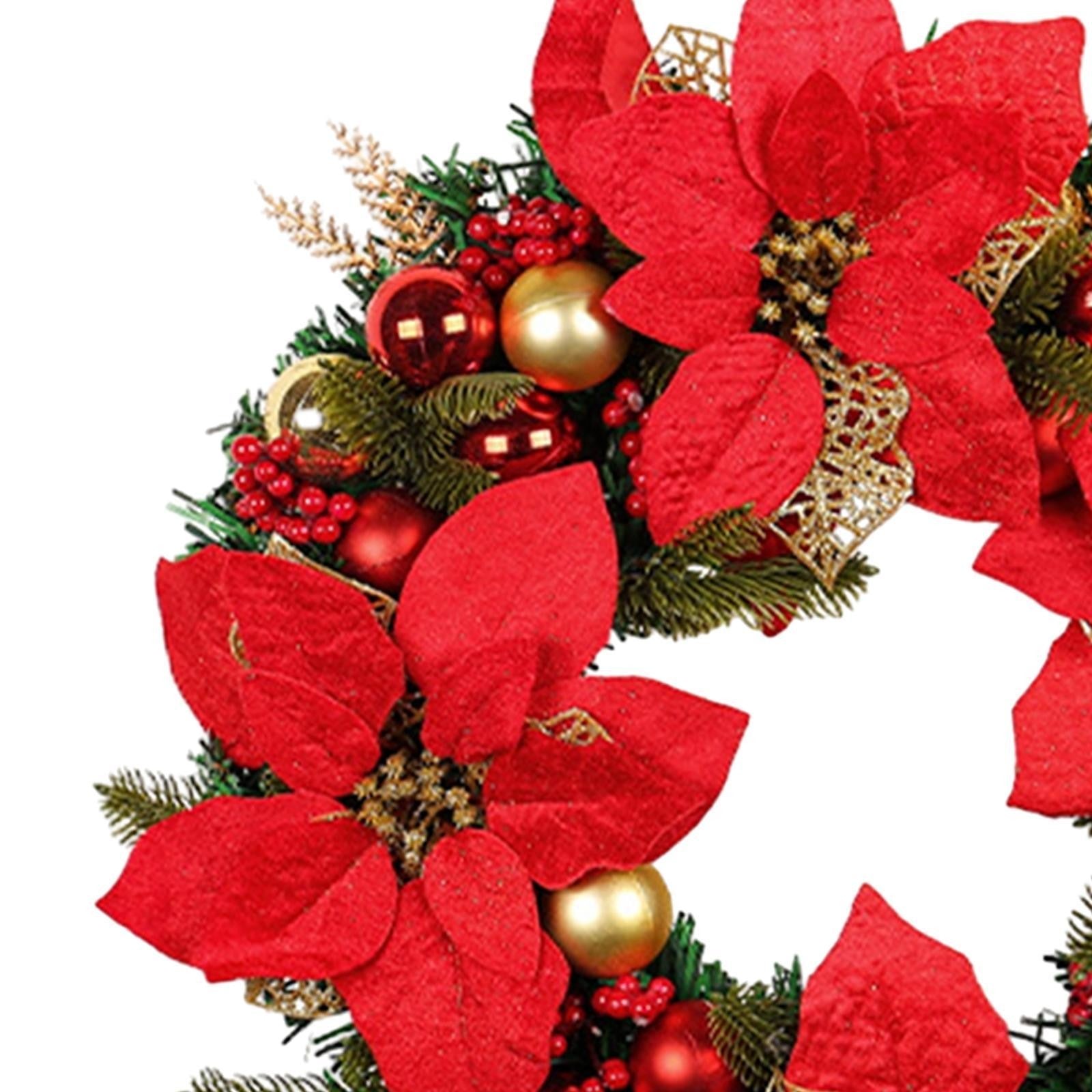 Christmas Wreath Christmas Decoration Hanging Larege Artificial Winter Holiday
