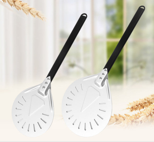 Pizza* Turning Peel Pizza Turner Restaurant-Grade Aluminum Perforated Pizza