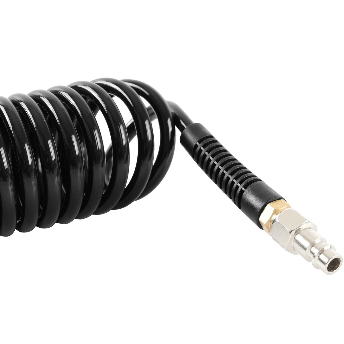 Air Compressor Tool Hose, OD8 X Id5Mm PU Spring Tube Air Pressure Hose Spiral
