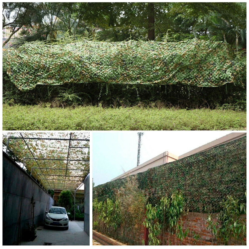 10M Camouflage Net Durable Camo Net for Hunting, Shooting Camping Shelter Cover