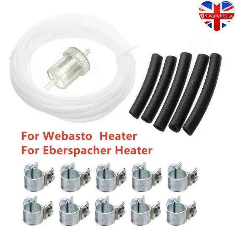Fits Webasto Eberspacher Diesel Heater Fuel Hose Clip Filter Pipe Line Sets 5M.