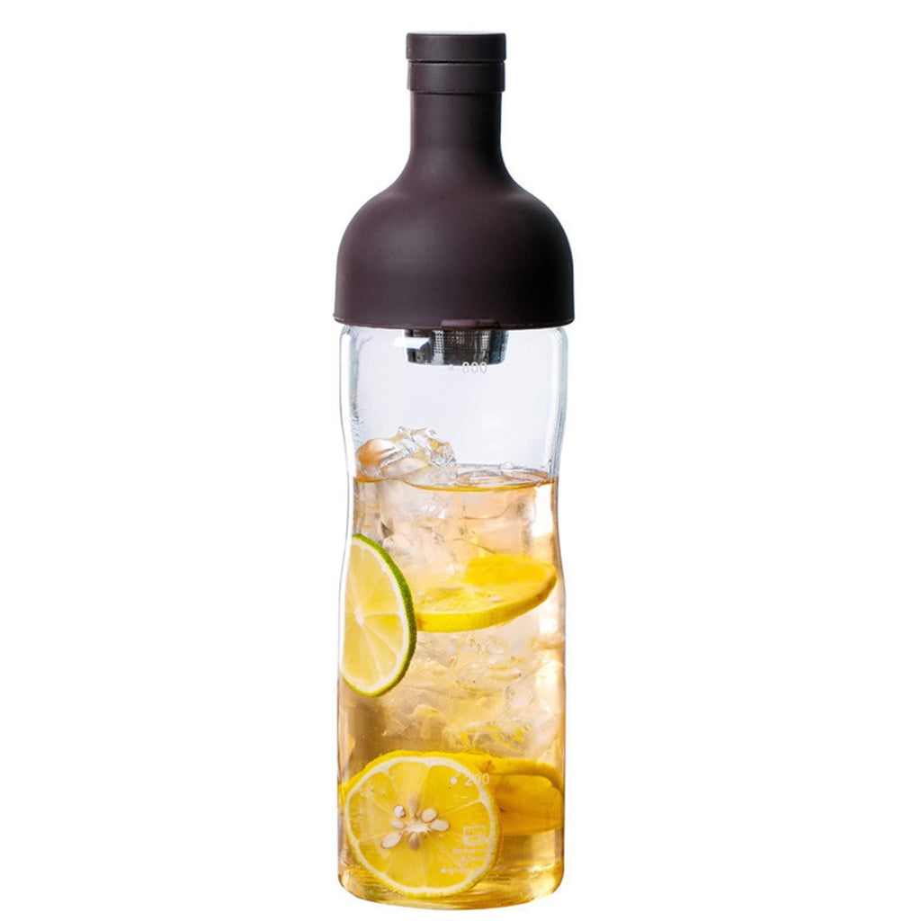 Glass Iced Tea Maker Bottle Airtight Cold Tea Brewing   Portable