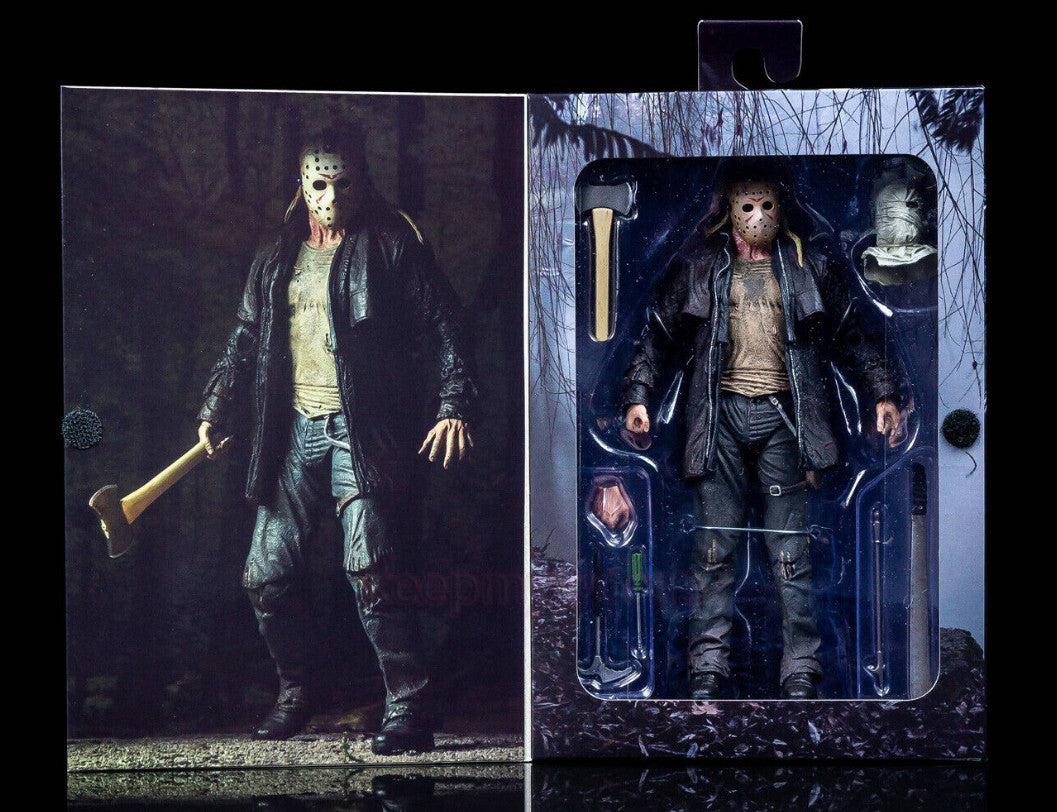 NECA Friday The 13th Ultimate Jason Voorhees PVC 7" Action Figure Model Statue