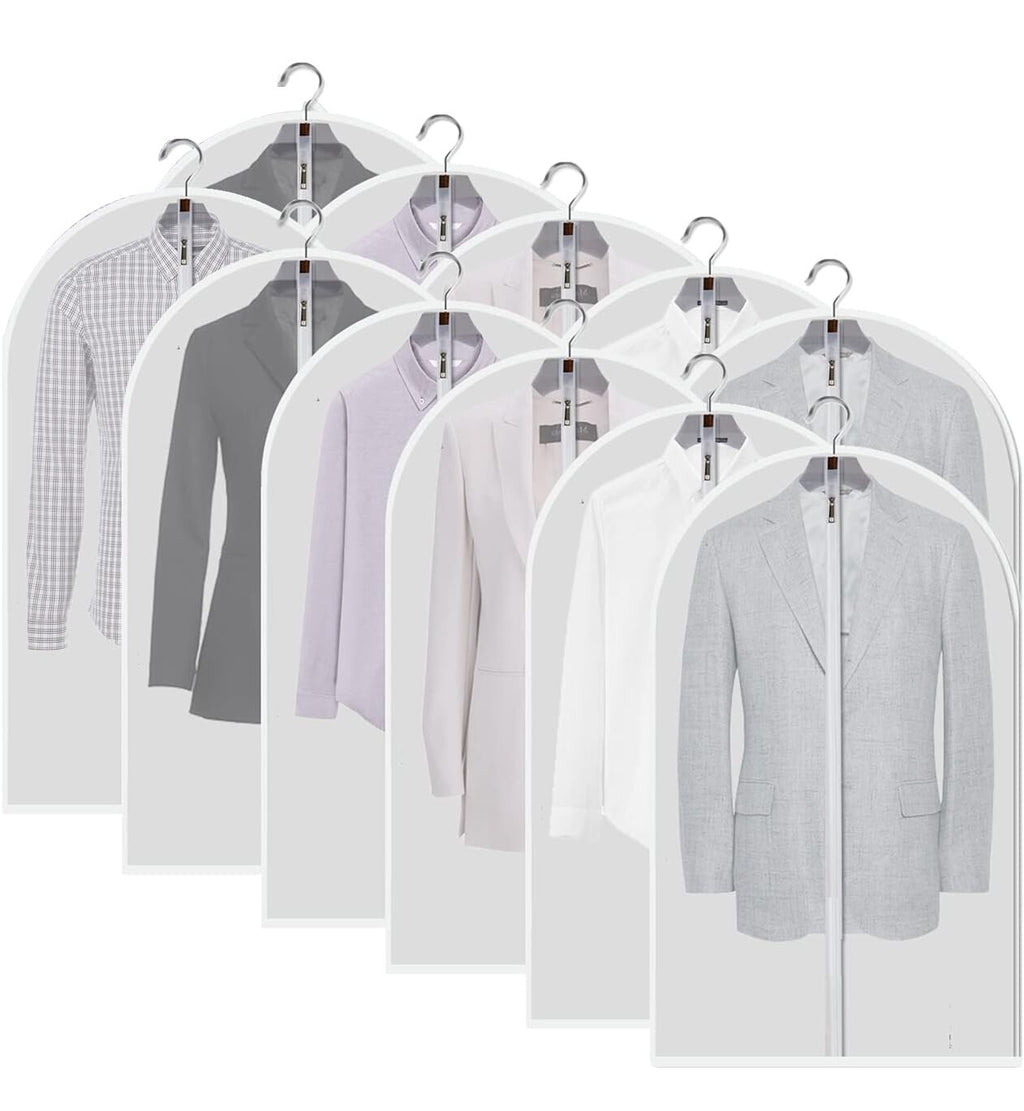 Clothes Cover Suit Dustproof Storage Bag Garment Dress Jacket Coat Protector UK