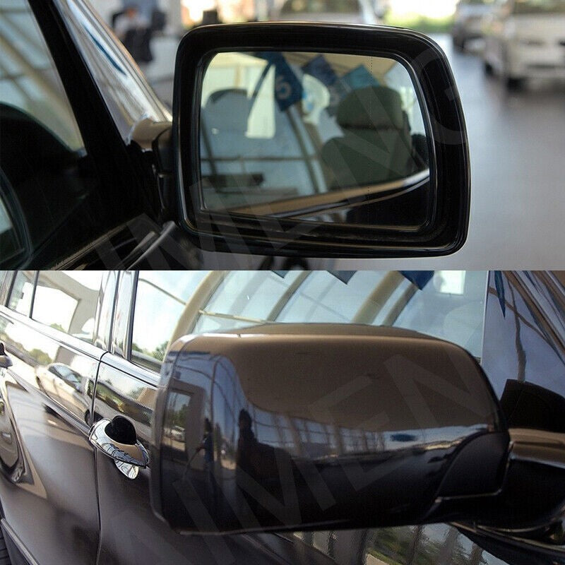 For BMW X5 E53 2000-2006 Left Side Door Wing Mirror Cover Cap Trim Ring Frame
