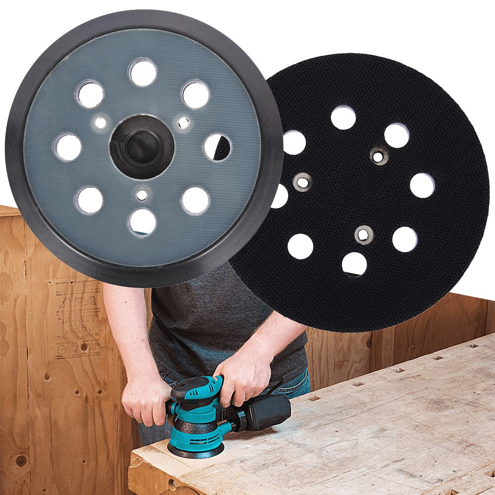 8 Hole 125mm Sander Pad Backing Base For Makita Random Orbital BO5031K BO5041K