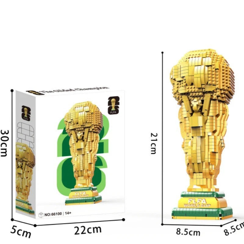 *2026 World Cup Hercules Cup Assembled Building Blocks Toy Gift.*