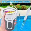 Digital Hot Tub Water Tester, PC-102B CL2 Chlorine & PH Tester Swimming Pool Spa