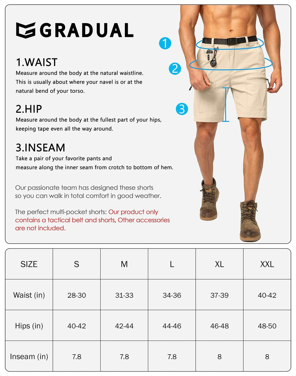 MENS GOLF SHORTS GOLF SHORTS PERFORMANCE LIGHTWEIGHT Beach Casual SHORT