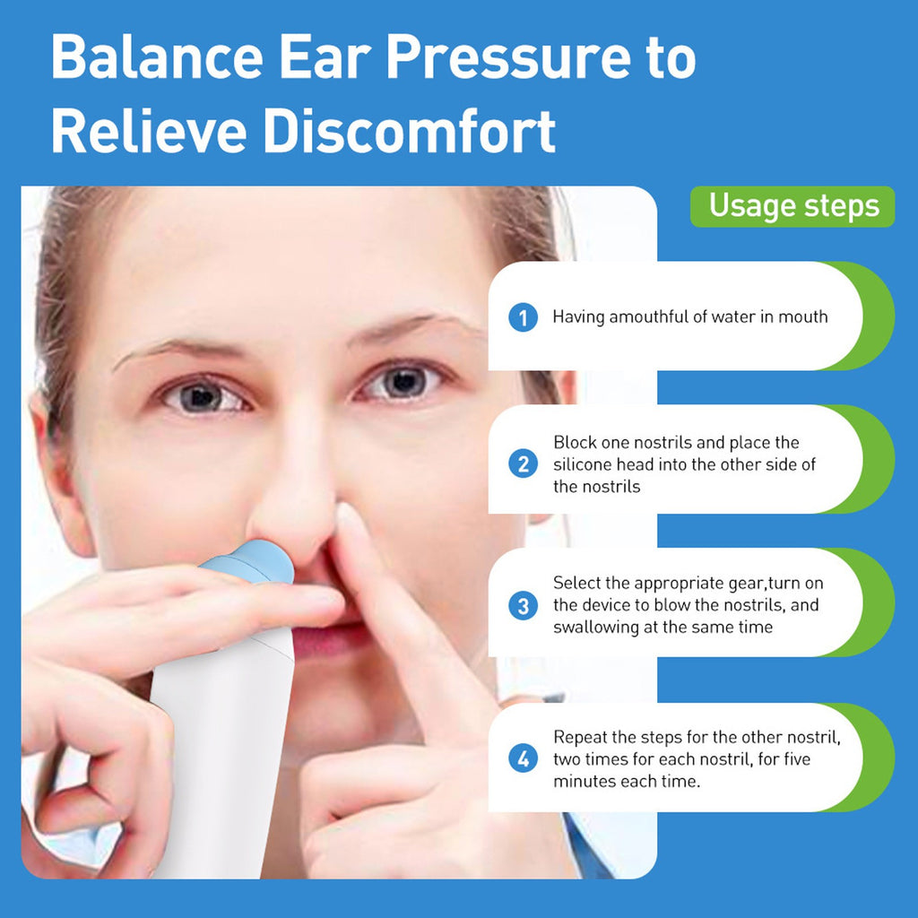 Ear Pressure Relief Device Ear Pressure Reliever Unblock Eustachian Tube For