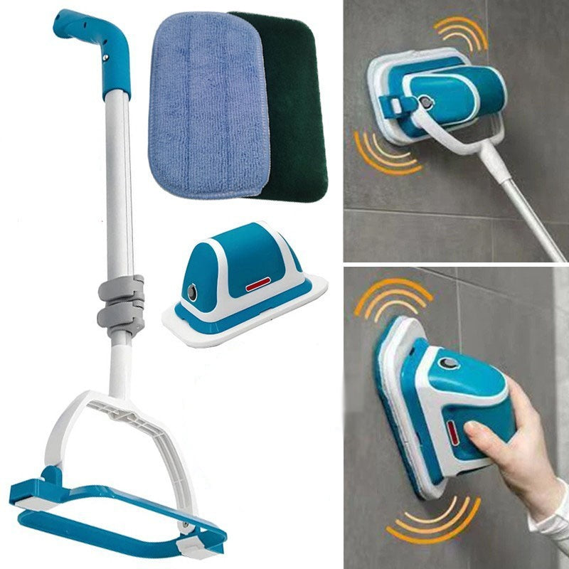 Rechargeable Multi Scrubber Cordless Cleaning Vibration Scrubber Home Cleaner UK