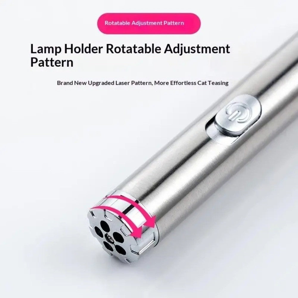 Portable Laser Cat Teaser Pen Infrared Cat Toy Pen Creative Pet Toy  Cat Play