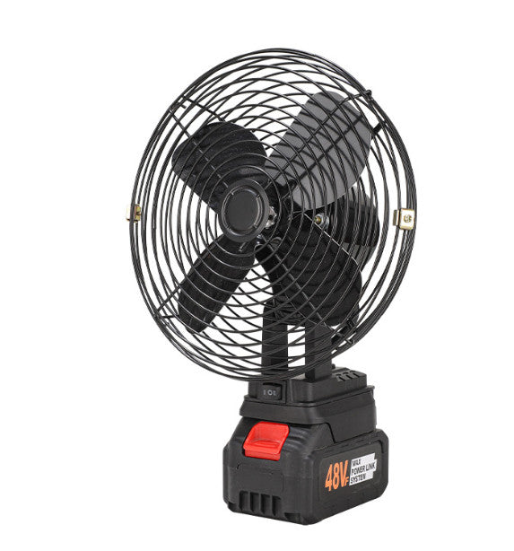 Portable Cordless Jobsite Workshop Fan, Compatible with Li-Ion Battery