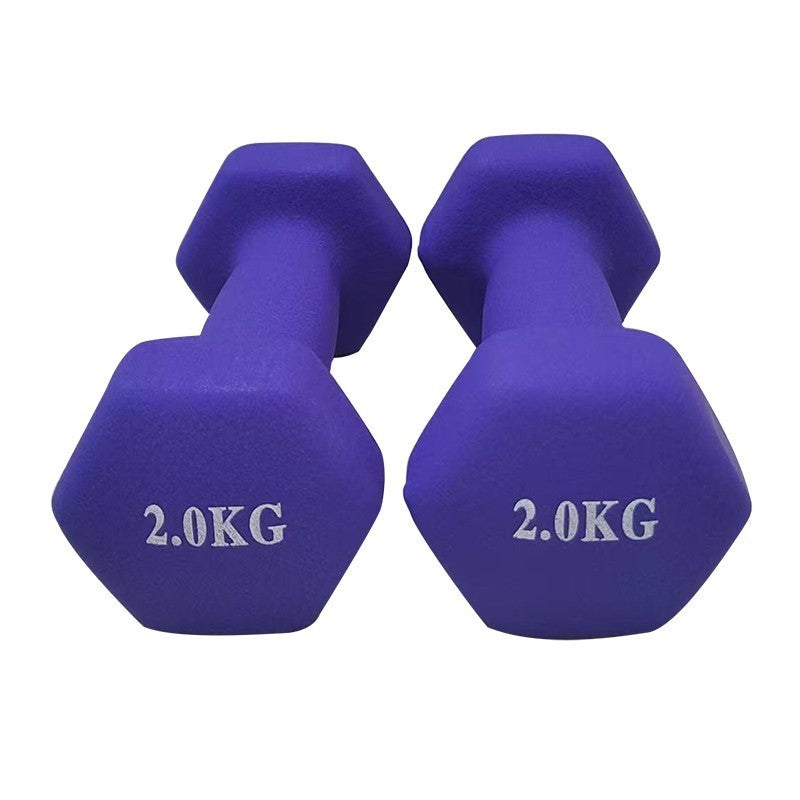 Pair 1kg 2kg 3kg Dumbbell Fitness Hand Weights Set for Women Home Gym Workout UK
