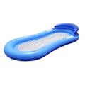 Inflatable Floating Lounger Chair, Lilo Air Mat Bed for Beach & Swimming Pool