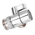 GH Water Tap Diverter Valve Sink Splitter Adapter For Kitchen & Bathroom Faucet