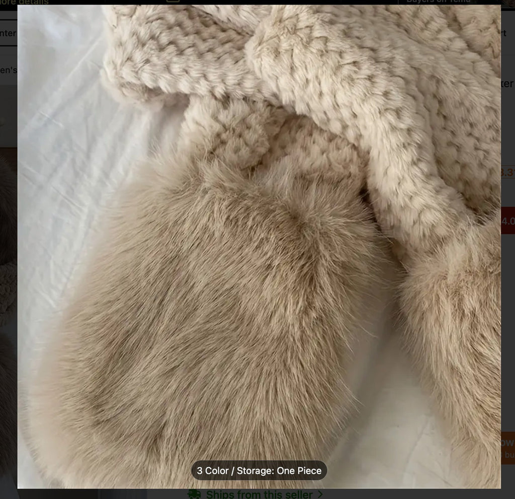 3-in-1 Women's Winter Warmth Hat - Thick Polyester Fiber, Non-Stretch, Ear Flaps