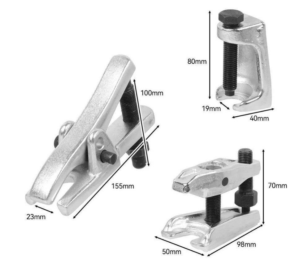 3xBall Joint Splitter Remover Separator For Car Van Service Rod End Puller Steel