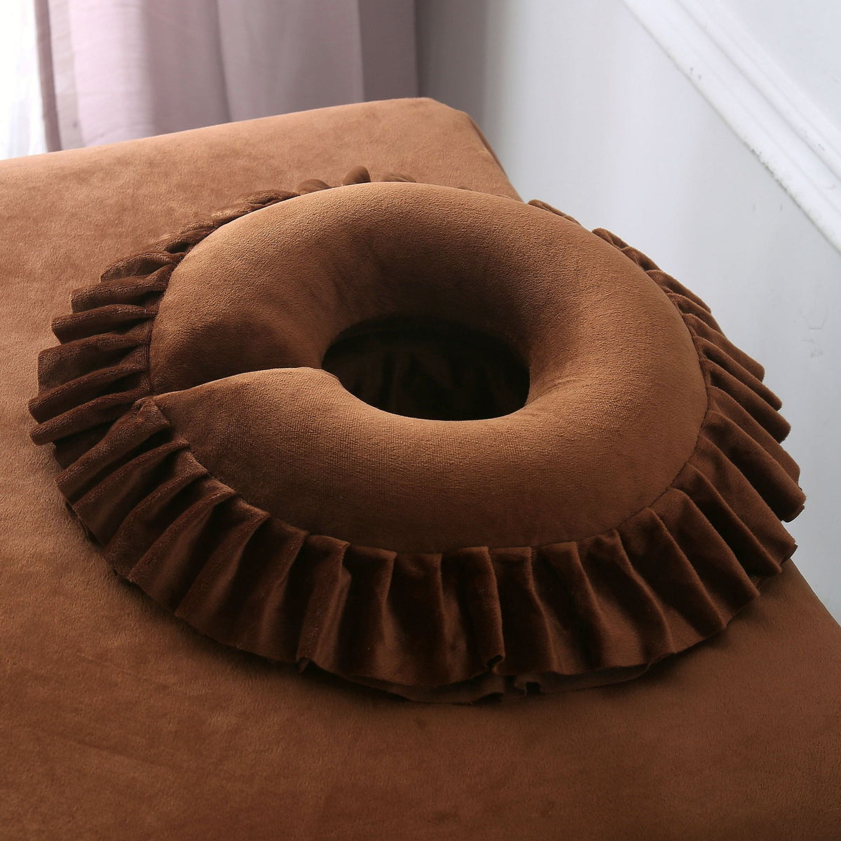 Beauty & Massage Face Pillow - Head Support for Acupuncture & Home Spa