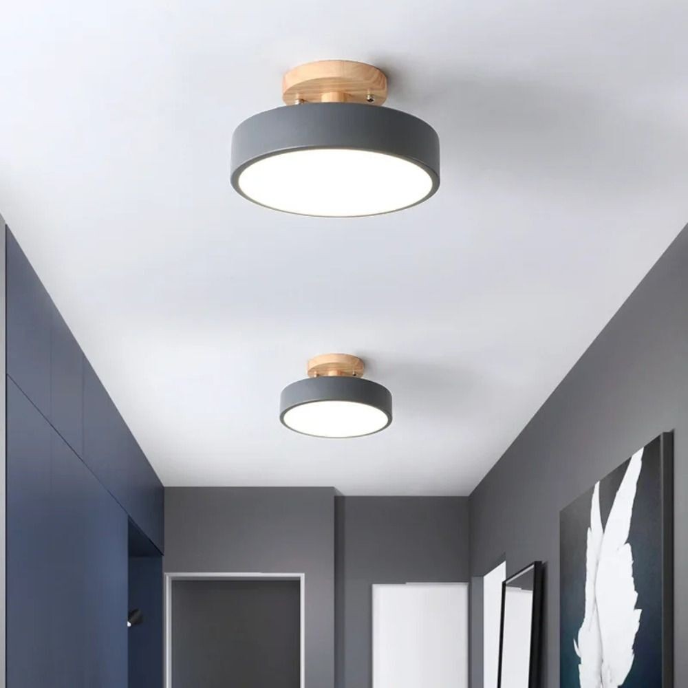 Modern LED Ceiling Light Ceiling Chandelier Entrance Hallway Round Pendant Lamp