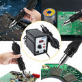 700W 858D SMD Soldering Desoldering Iron Station Hot Air Rework Gun Tool 220V