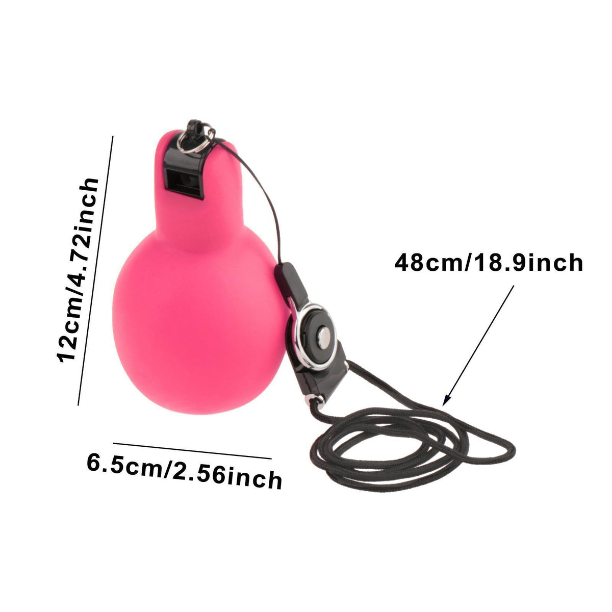 Hand  Whistle Handheld Loudly Sound Equipment with Lanyard Sports Whistle for