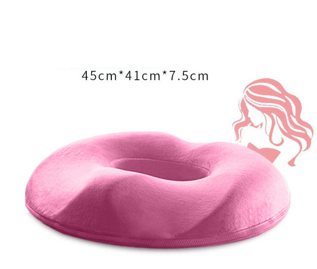 Coccyx Orthopedic Hollow Memory Foam Seat Cushion Back Pain Relief