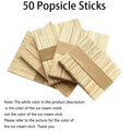 Reusable Silicone 4 Cavity Ice Cream Popsicle Mold for DIY Treats