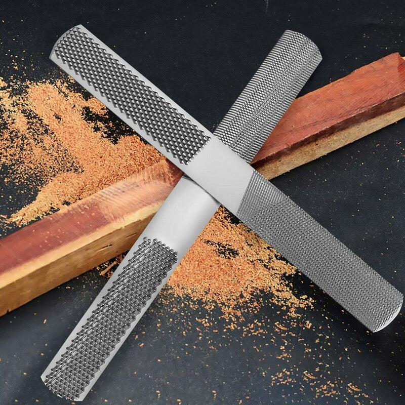 4 in 1 Carbon Steel Rasp File Carpentry Woodworking Wood Carving Hand Tool NEW