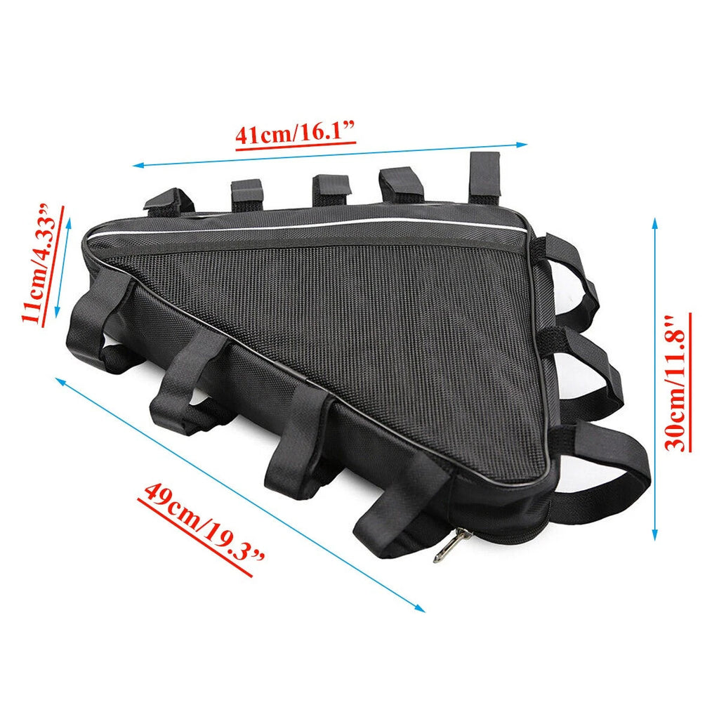 Electric E-Bike Triangle Frame Bag, Lithium Battery Protective Cover Case