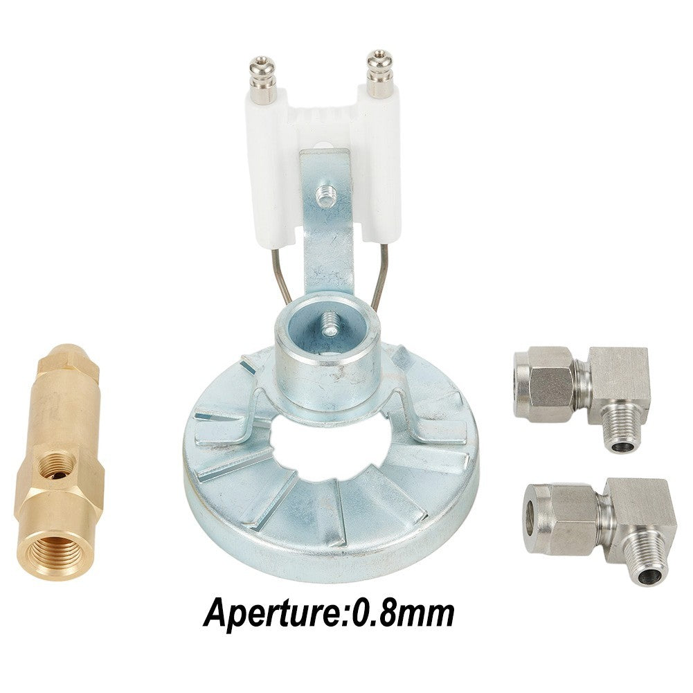 Waste Oil Burner Nozzle Siphon Air Atomizing Spray Nozzle Electrode  0.5-2.0mm.