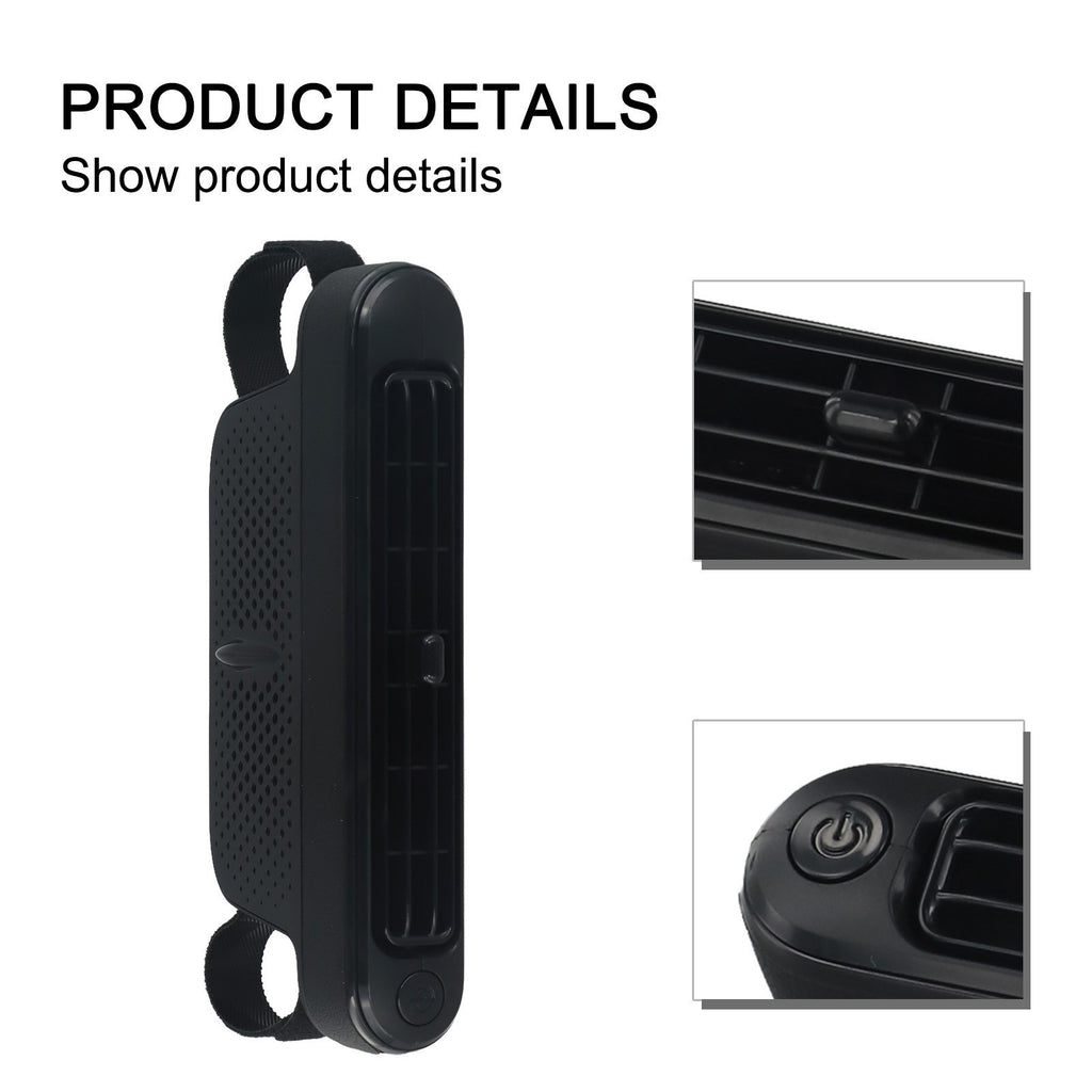 USB Refrigeration Car Fan Backseat Cooling Solution for a Comfortable Drive.*