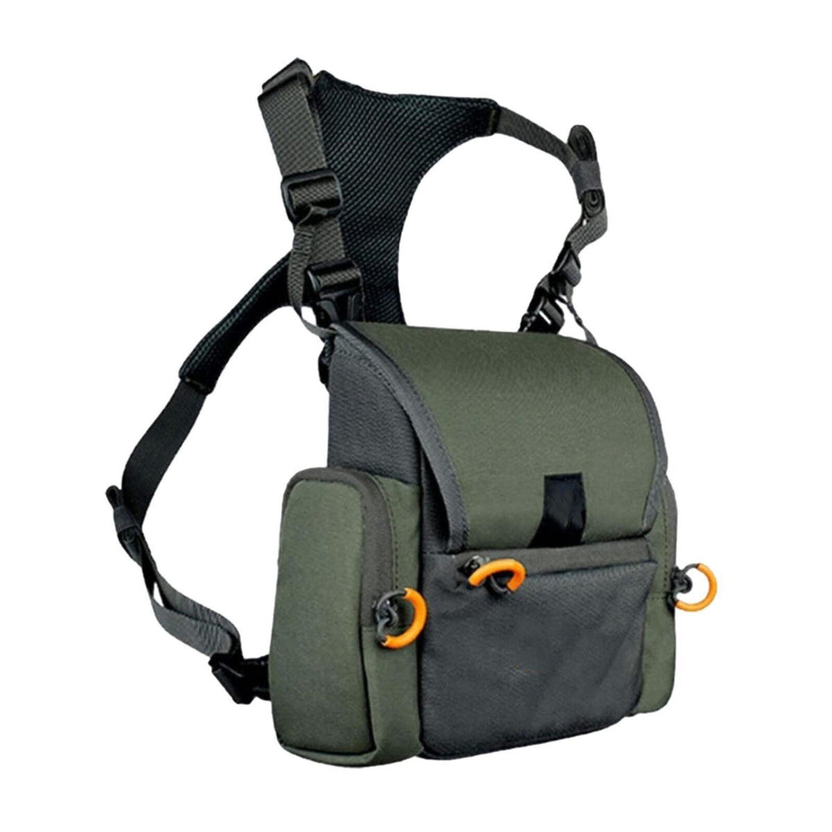 UK New Binocular Harness Chest Pack Multi Pocket Multifunction Portable Bino Bag