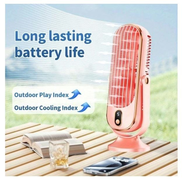 Portable USB Fan Mini Desk Table Air Cooling Desktop Personal Adjustable Cooler