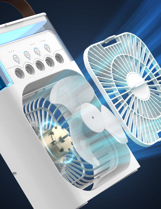 NEW Portable Air Conditioner AC Humidifier Home Office Small Fan Cooler 3SPEEDS