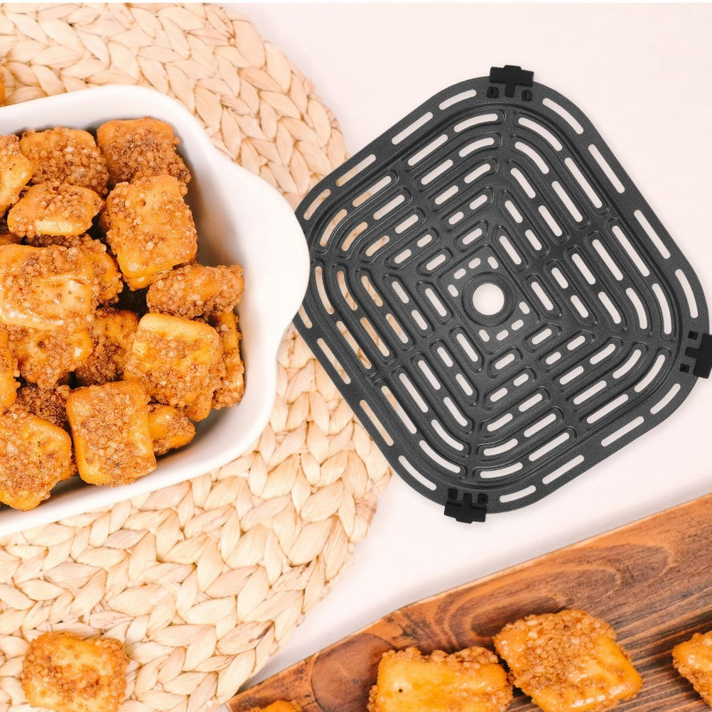 6QT Air Fryer Nonstick Cooking Tray Carbon Steel Grill Plate Replacement