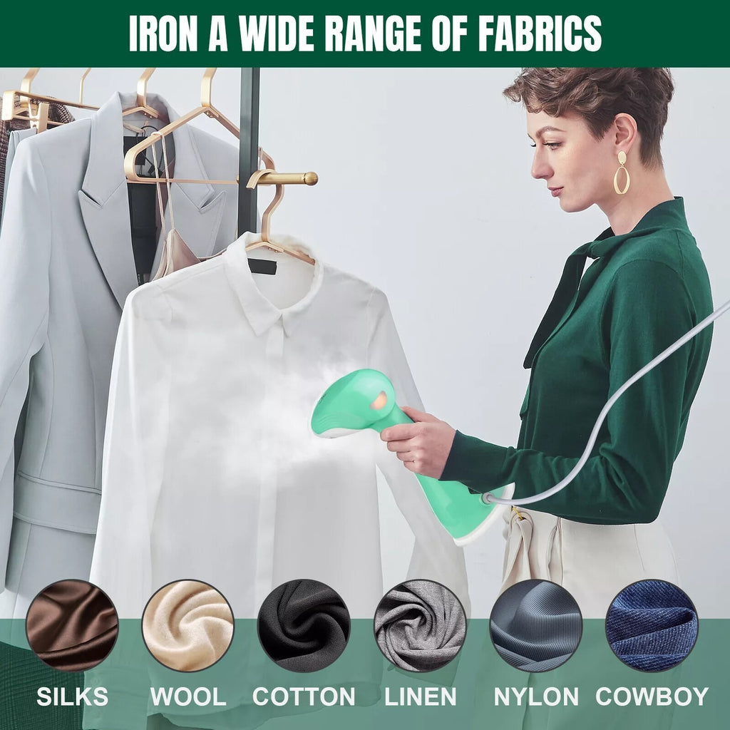 1500W Handheld Steamer Home for Clothes Garment Steamer Iron Removes Wrinkle