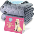 Washable Dog Pee Pads for Dogs - Super Absorbent Reusable Puppy Pads, 2 Pack