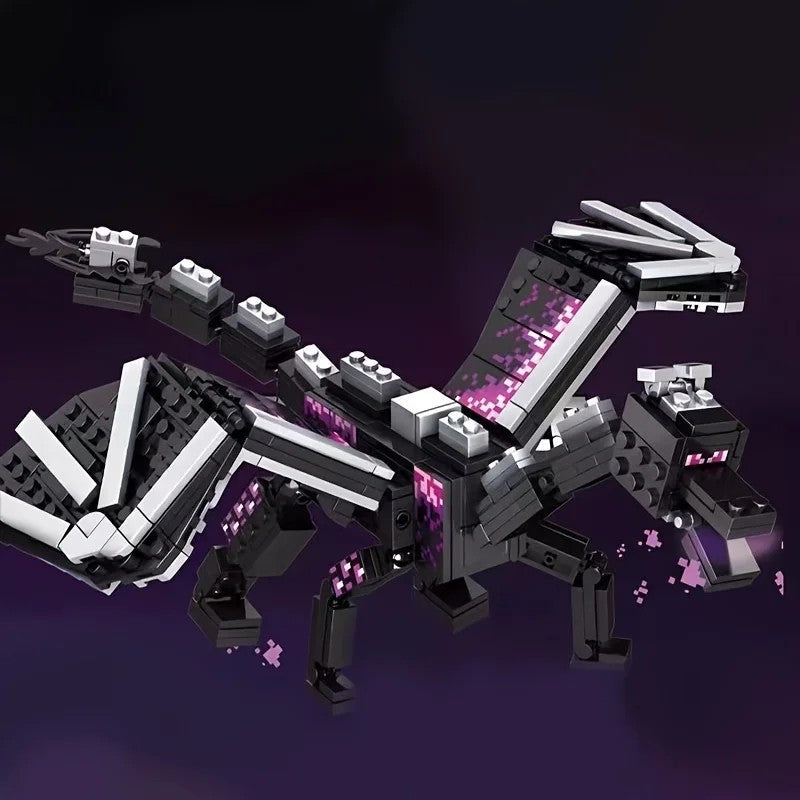 423pcs Building Block Set For The Ended dragon In Minecraft The End
