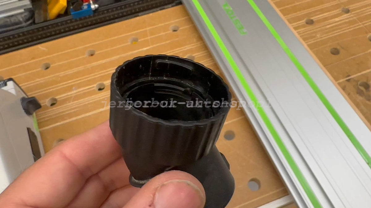 No Snag Hose Port with Fixable Positions Festool TS55 TS60 TS75 HK55 Track Saw
