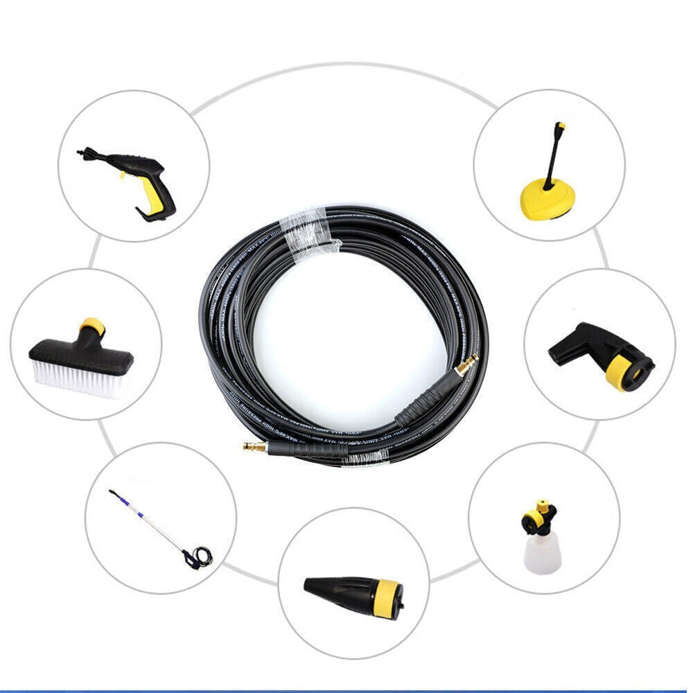 6-15M Extension Hose Pipes For Karcher K2 K3 K4 K5 K7 High Pressure Washer