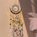 Suncatchers Hanging Wind Chime Style Garden Rainbow Maker Gold Plated Suncatcher