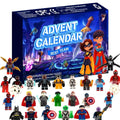 24Days Marvel Super Heroes Christmas Advent Calendar Blind Box Xmas Gift For Kid