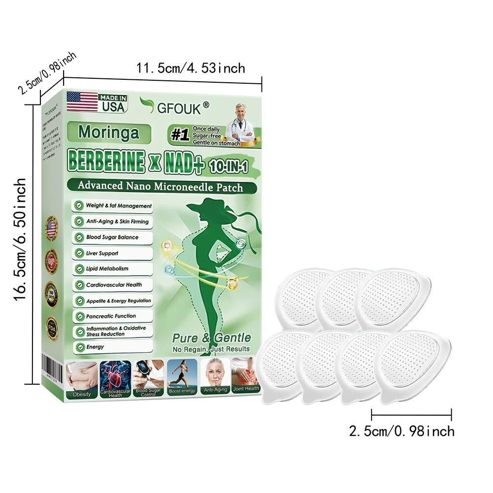 Moringa Berberine 10 in 1 Advanced 7 Pcs/6 Box