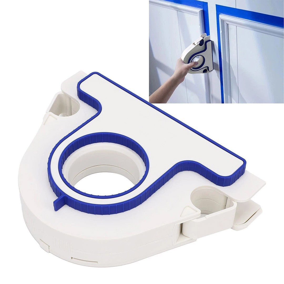 Masking Paint Tape Applicator Set, 25mm Width Blue Painter Tape Dispenser Tool