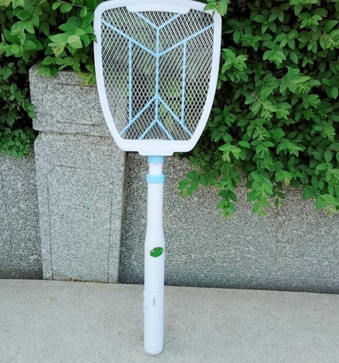 Electric Fly Swatter Bug Zapper Racket Mosquito Killer USB Rechargeable Indoor U
