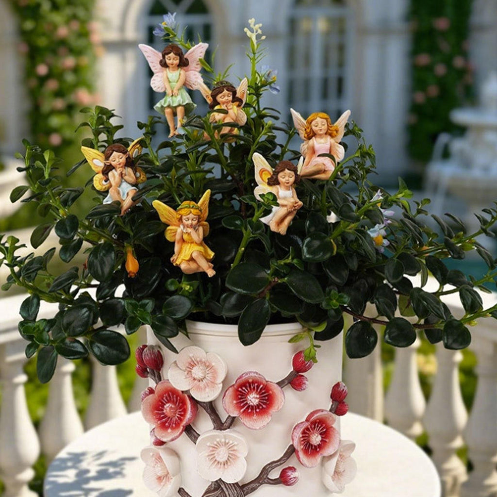 4/6Pcs Fairy Garden Accessories Ornaments Cute Home Decoration