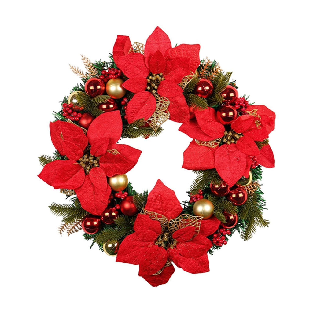 Christmas Wreath Christmas Decoration Hanging Larege Artificial Winter Holiday