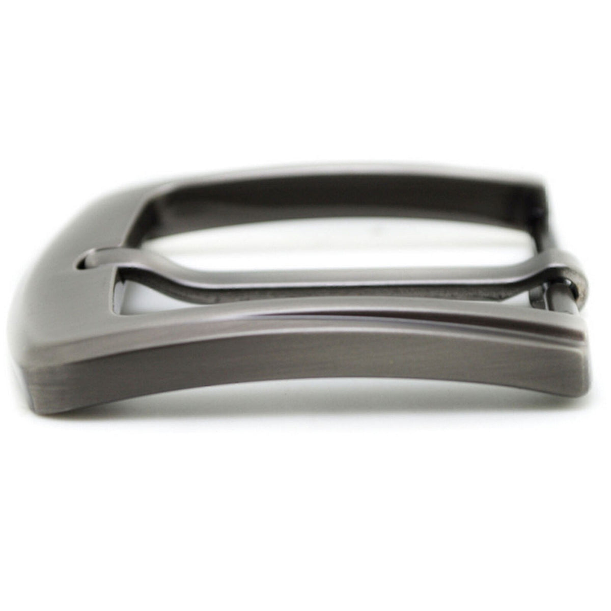 2x stainless steel pin buckle for men's leather belt replacement snap on 40 mm