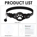 Cat Tracker Finder GPS Collar Waterproof Electronic Pet Locator for iOS Android